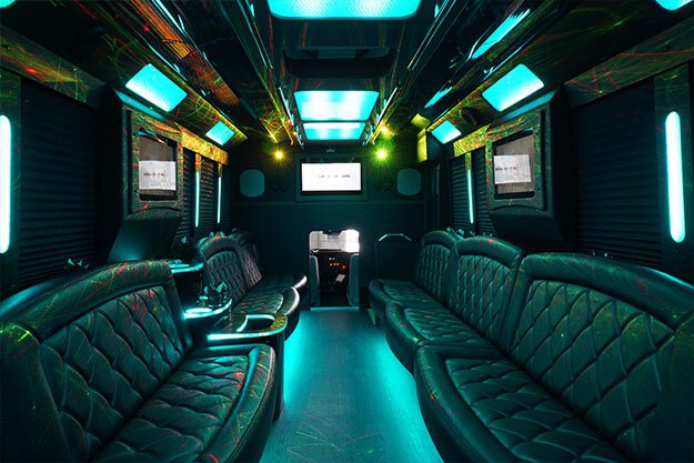 30-passenger party buses